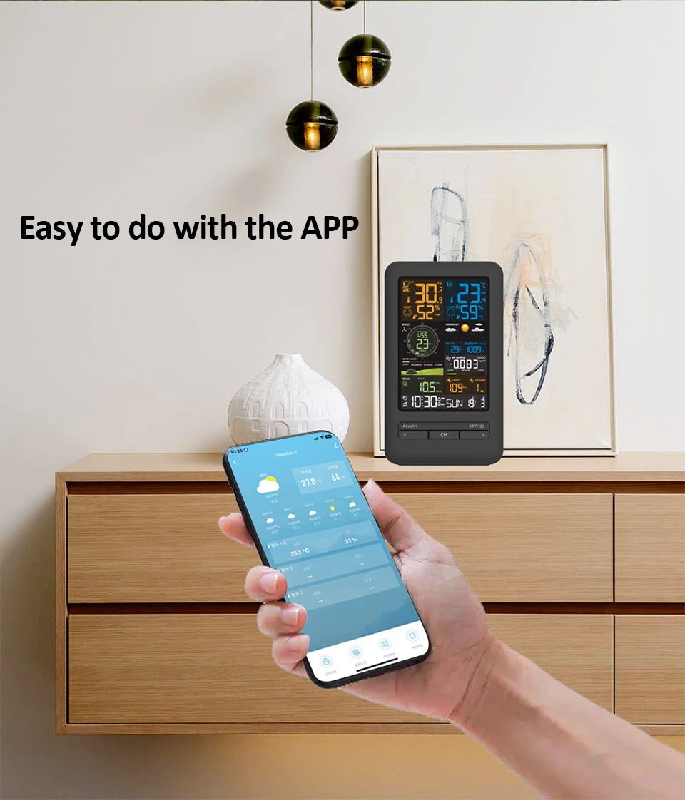 Smart WiFi Weather Station with Air Quality Monitor