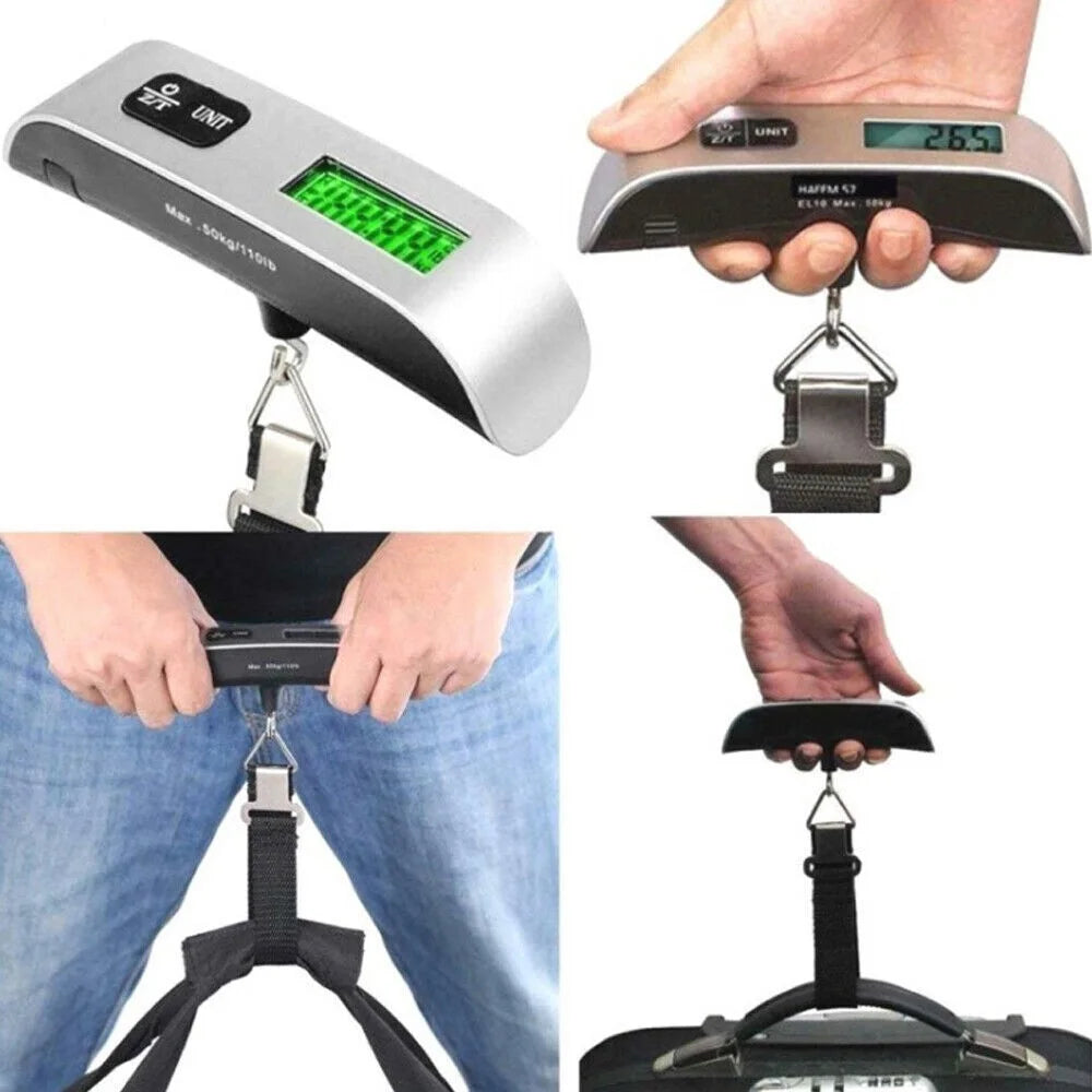 Digital Portable Scale Manual 110lb/50kg - Clickilix