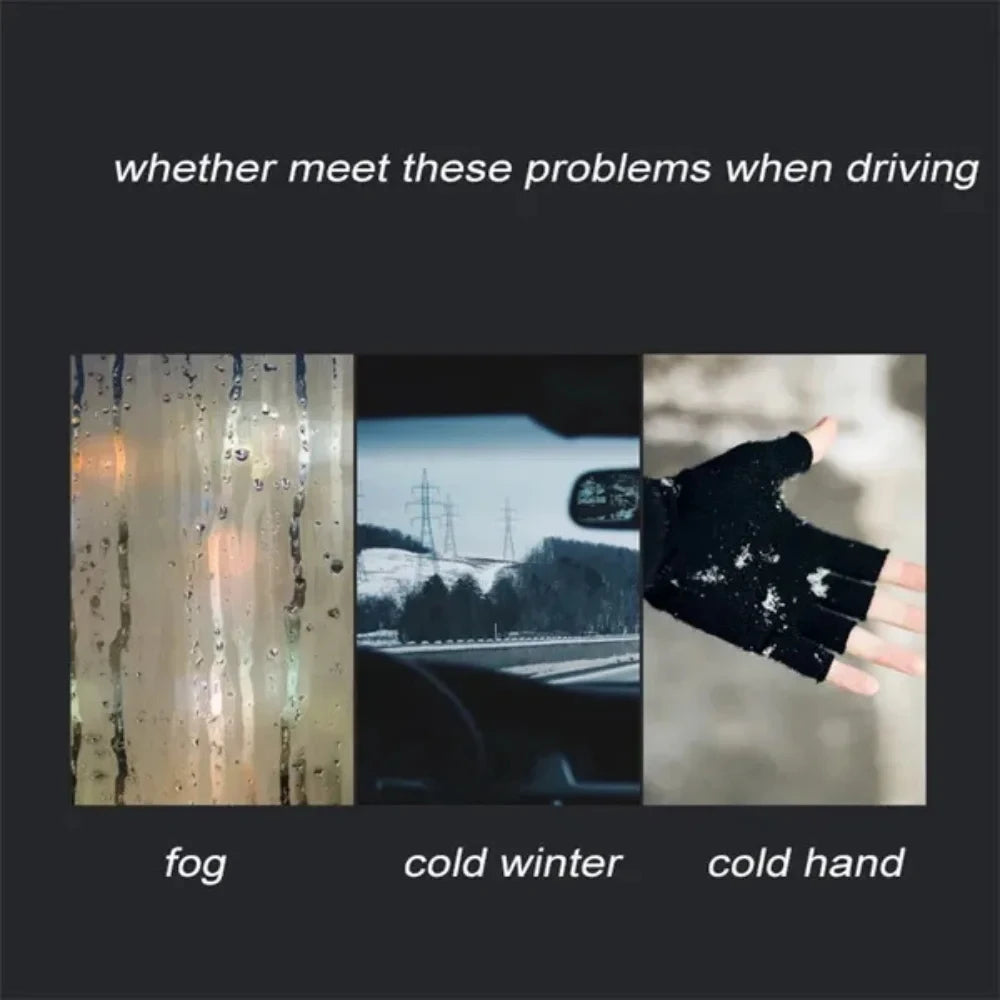12V/24V Portable Car Heater Defroster Fan