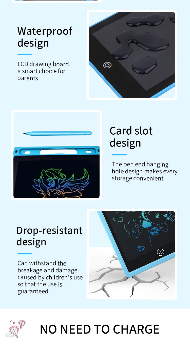 8.5” LCD Writing Tablet – Endless Drawing & Learning Fun!