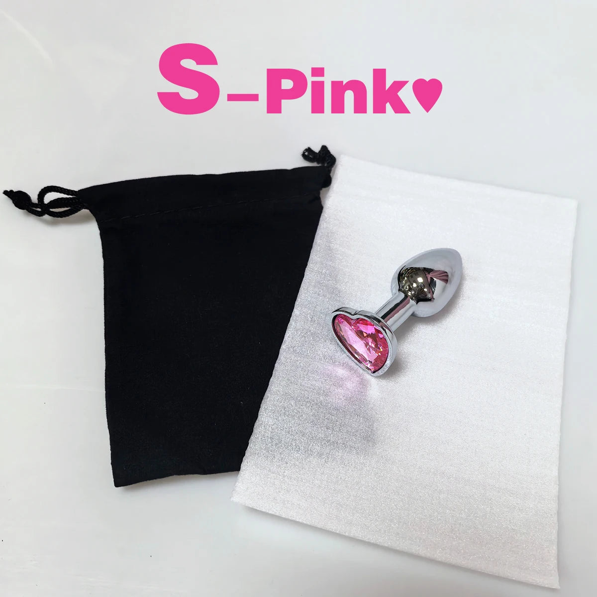 Heart Base Stainless Steel Anal Plug