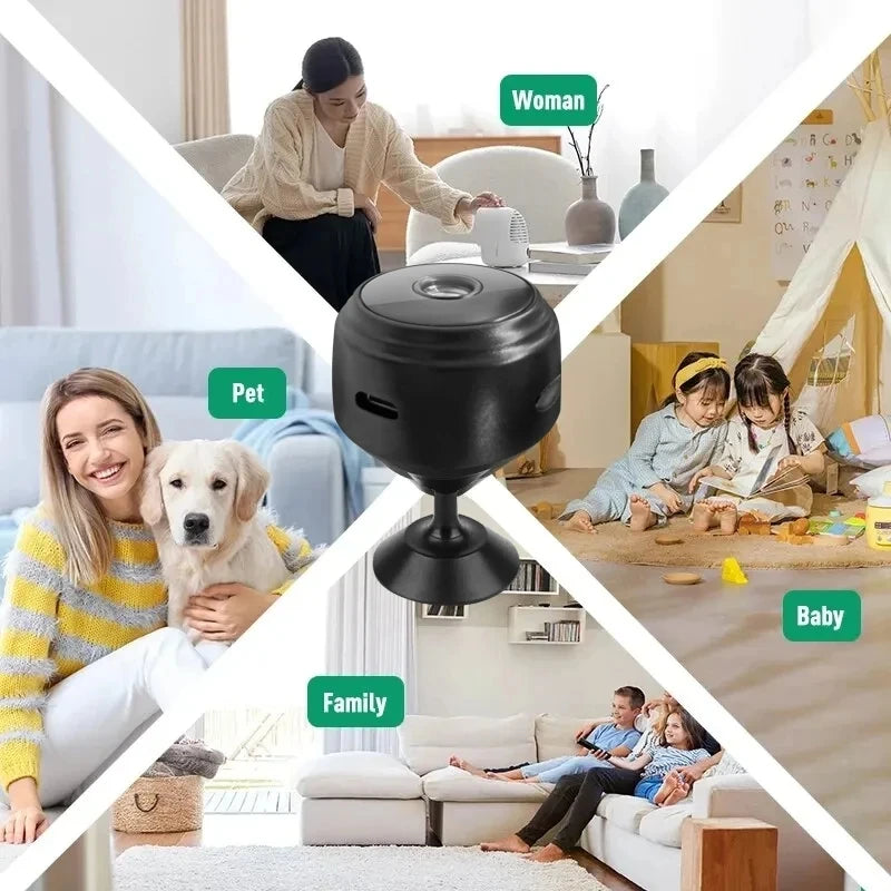 Secure your space with the A9 Mini WiFi Camera!