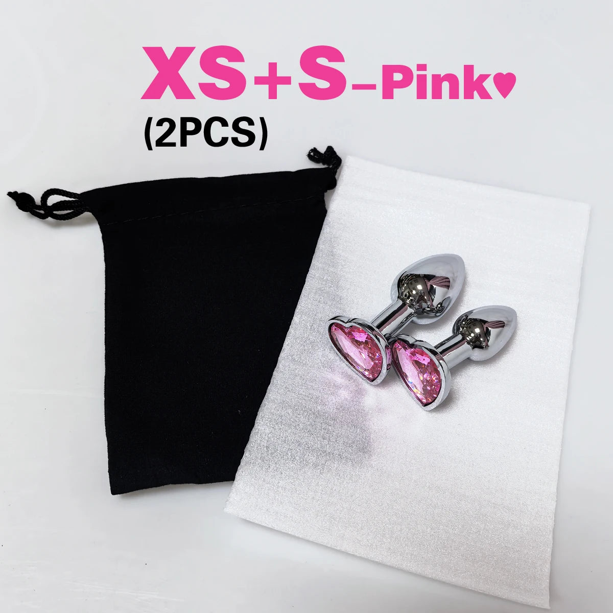Heart Base Stainless Steel Anal Plug