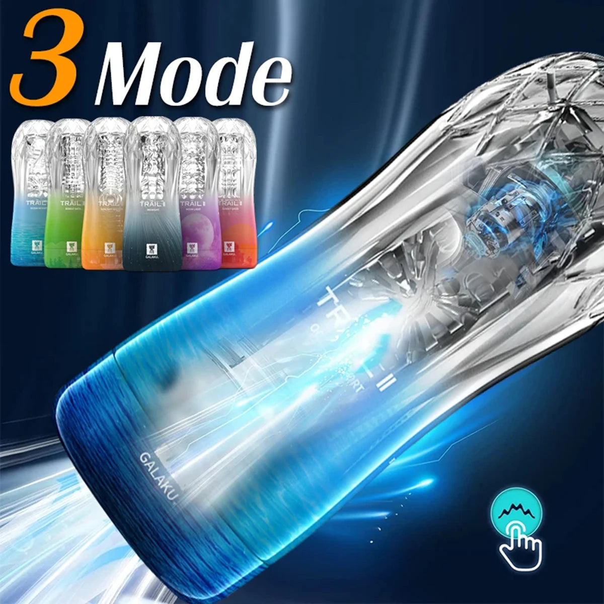 Transparent Pocket Vagina Masturbator for Men