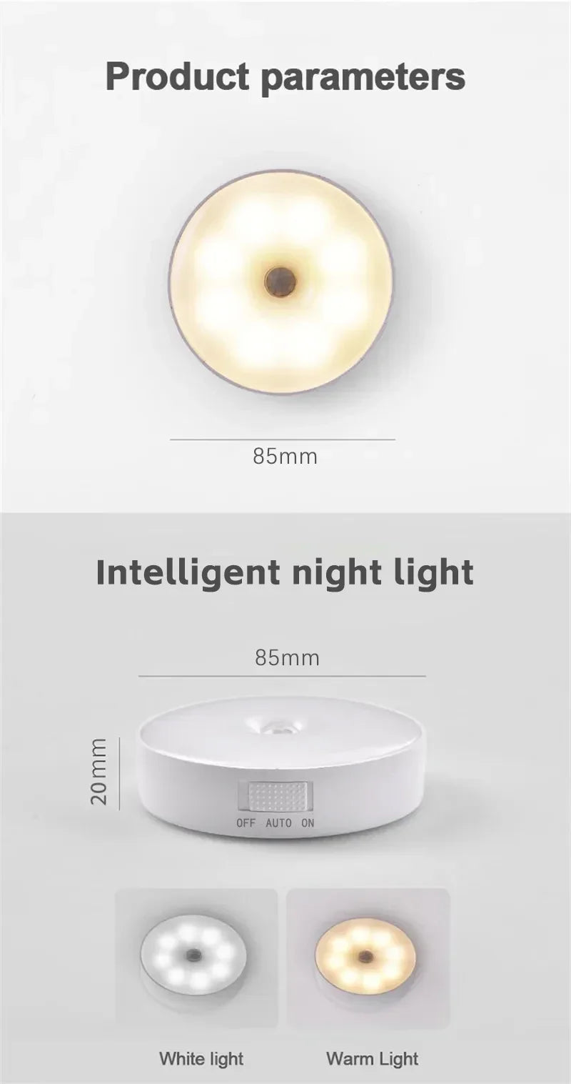 Smart Motion Sensor LED Night Light