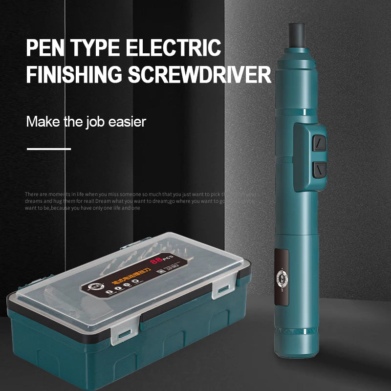 Fix smarter with this mini electric screwdriver set!