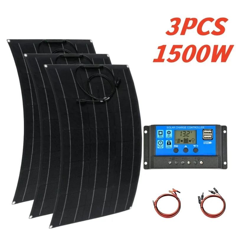 Super Power Solar Panel Kits 500W-2000W for RV & Camping