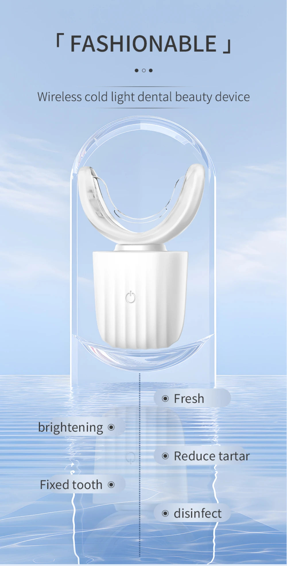 360° Smart U-Shaped Electric Toothbrush
