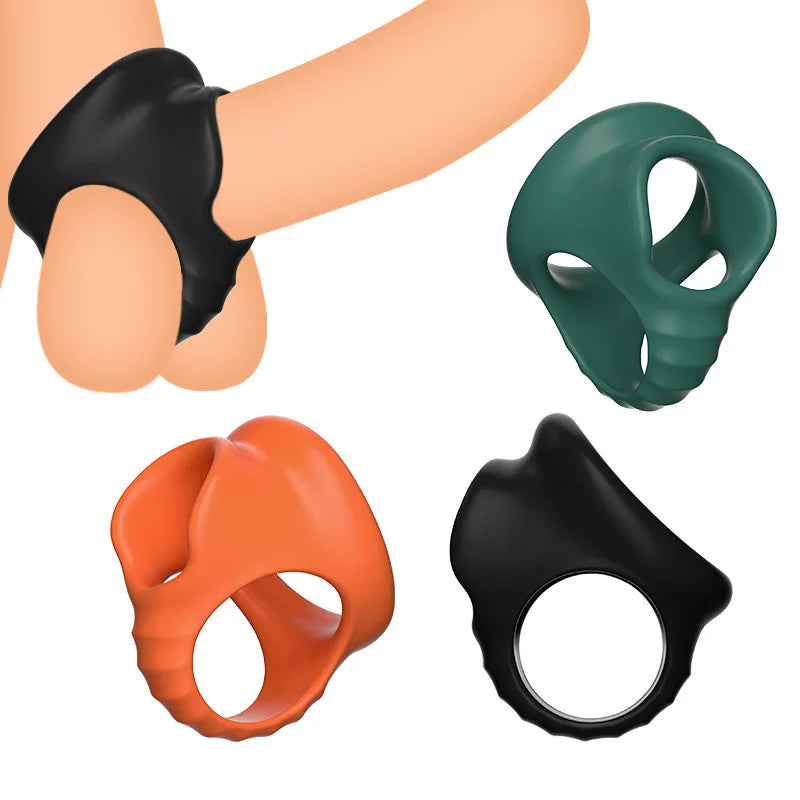 Reusable Silicone Penis Ring for Delay