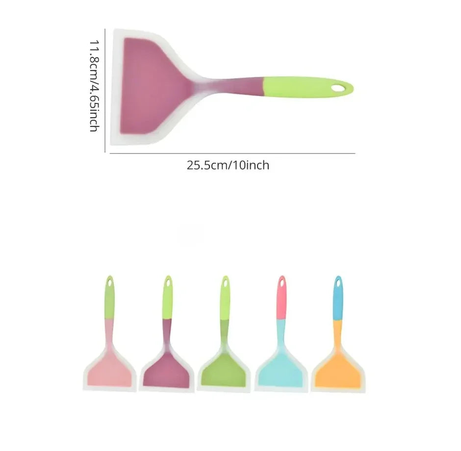 Silicone Cooking Spatula Kitchen Utensil Scraper Tool