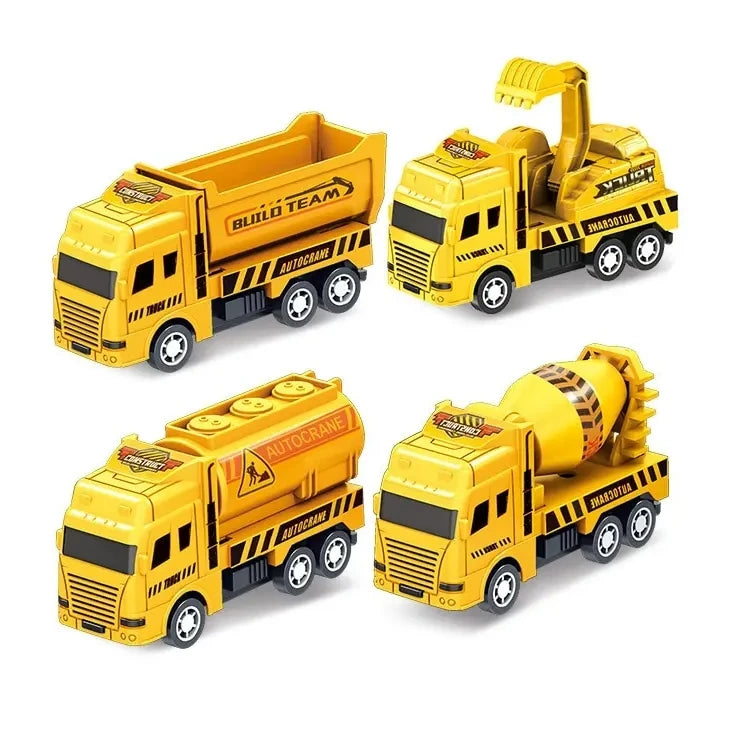 Mini Inertial Engineering Cars Set – 4/6 Pack