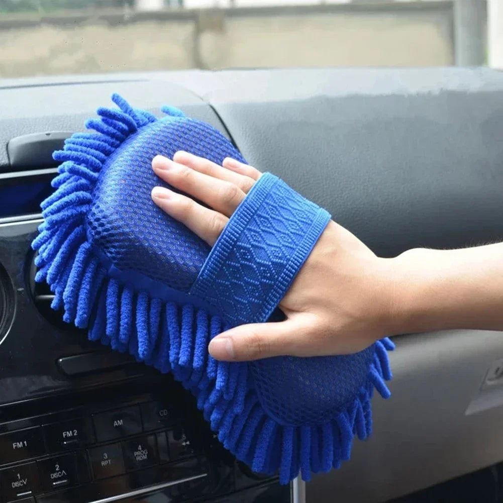 Microfiber Car Wash Sponge Cleaning Pad