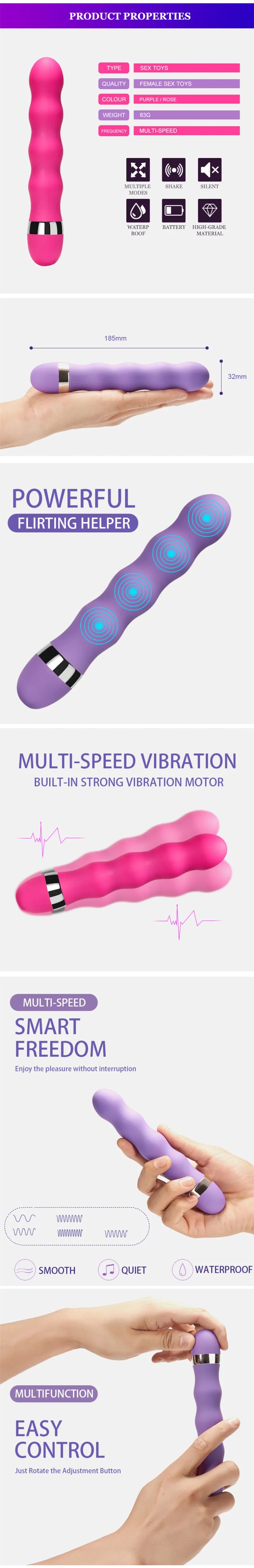 Female Clit Stimulator Bullet & Vaginal Balls