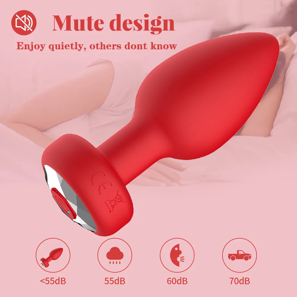 Bluetooth Remote Anal Vibrator with APP