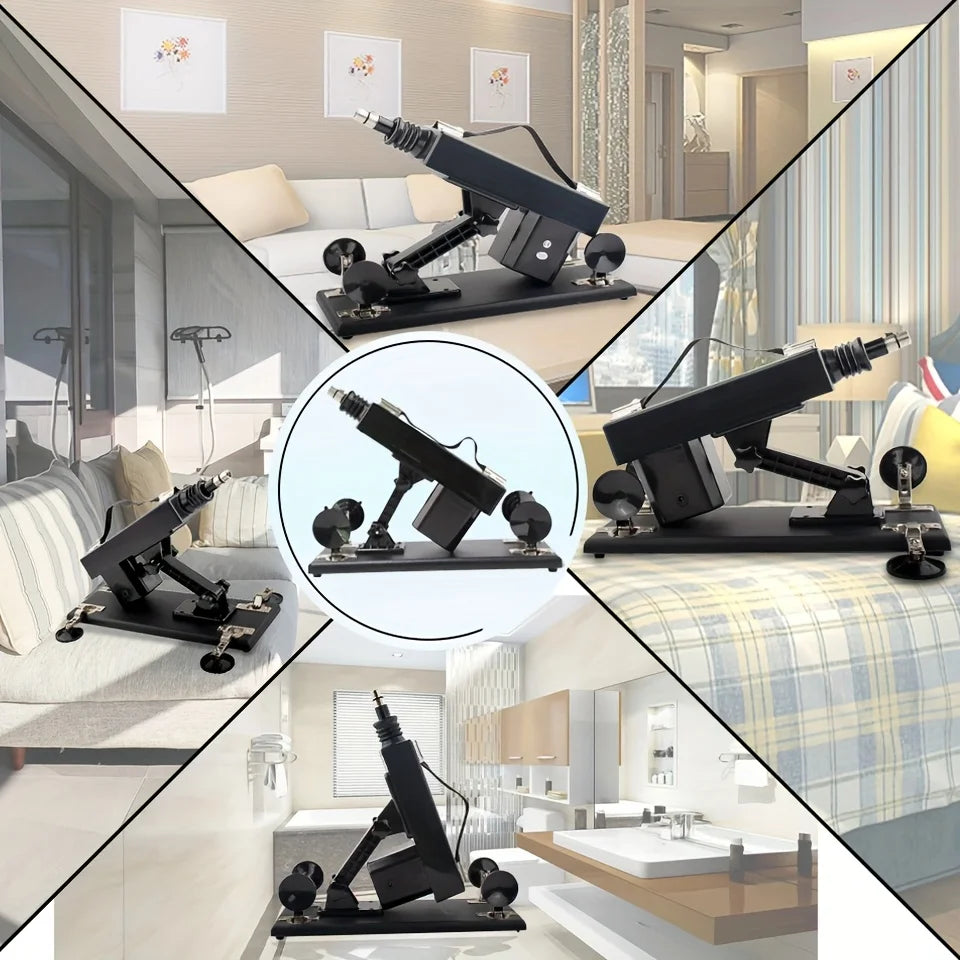 New Adjustable Sex Machine for Couples with Dildos