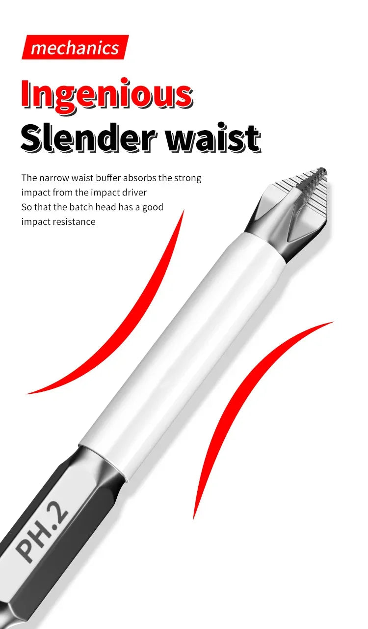 Get precision with this 6-piece magnetic screwdriver set!