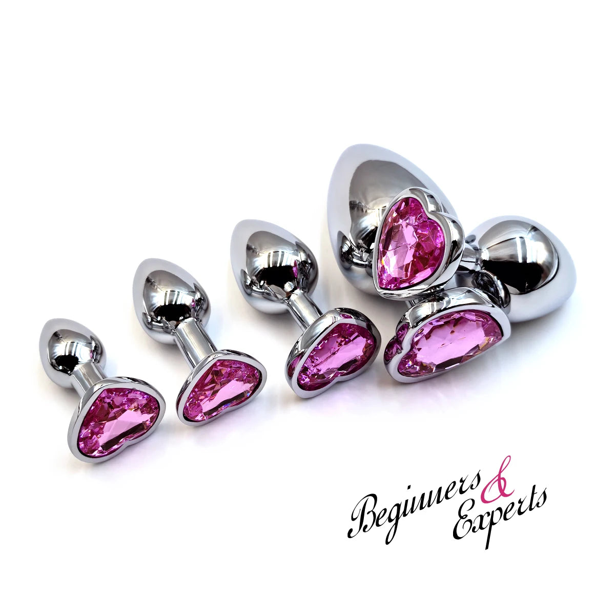 Heart Base Stainless Steel Anal Plug