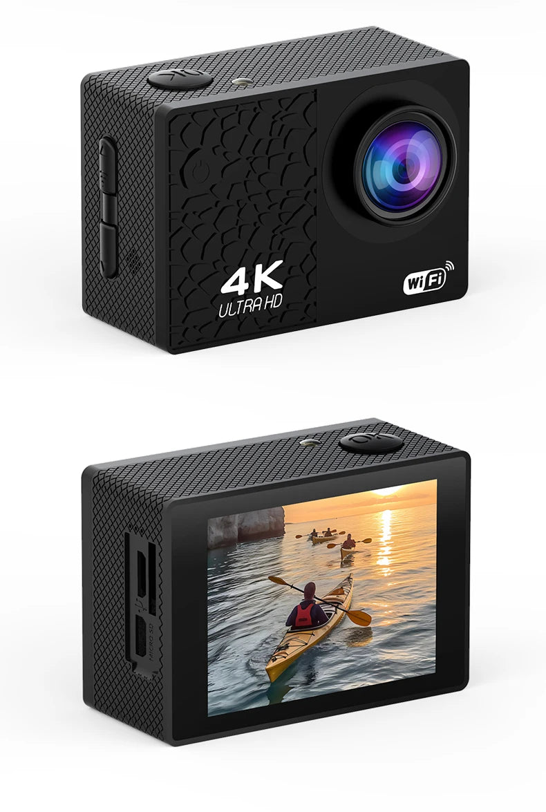 Dive into adventure with this IP68 sport action camera!