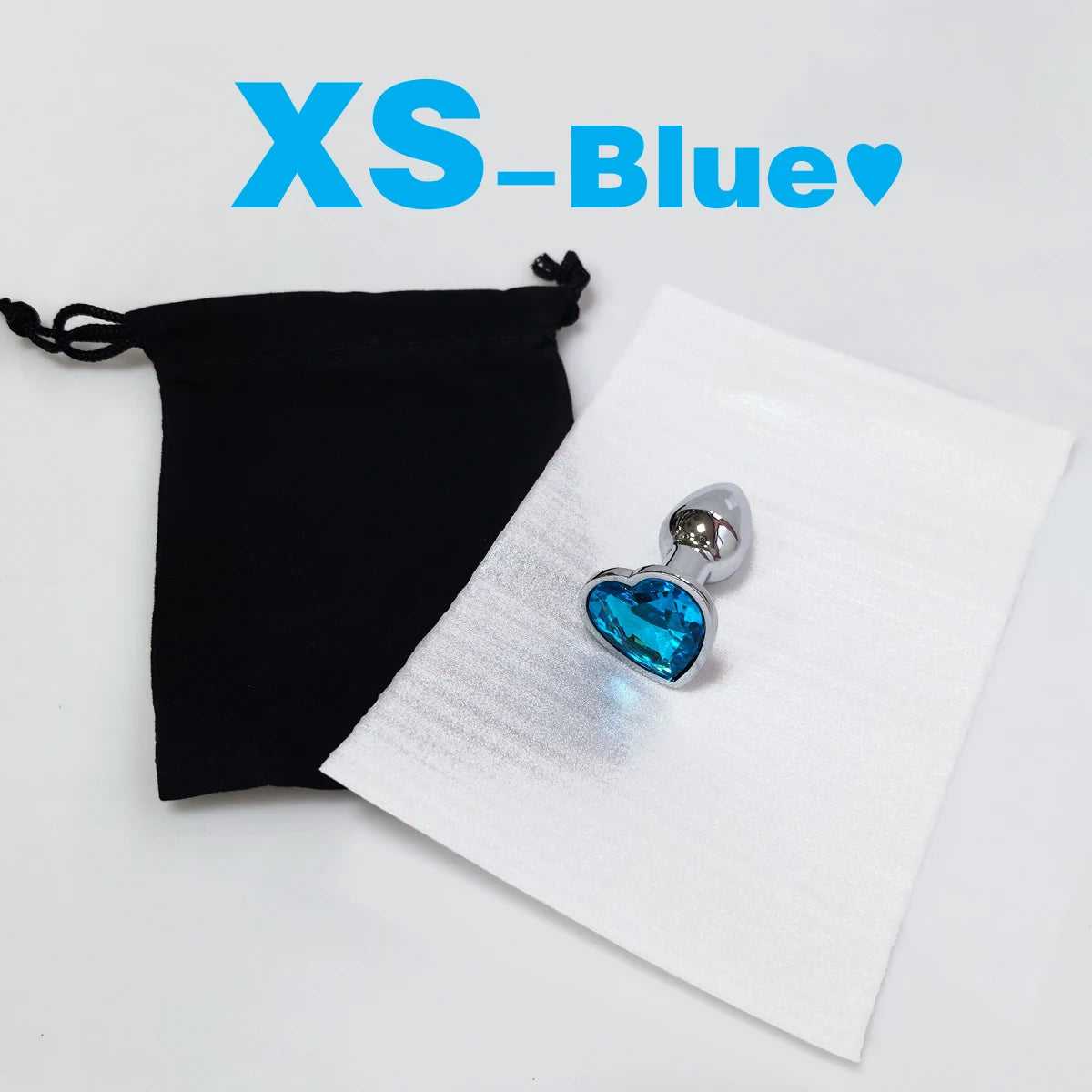 Heart Base Stainless Steel Anal Plug