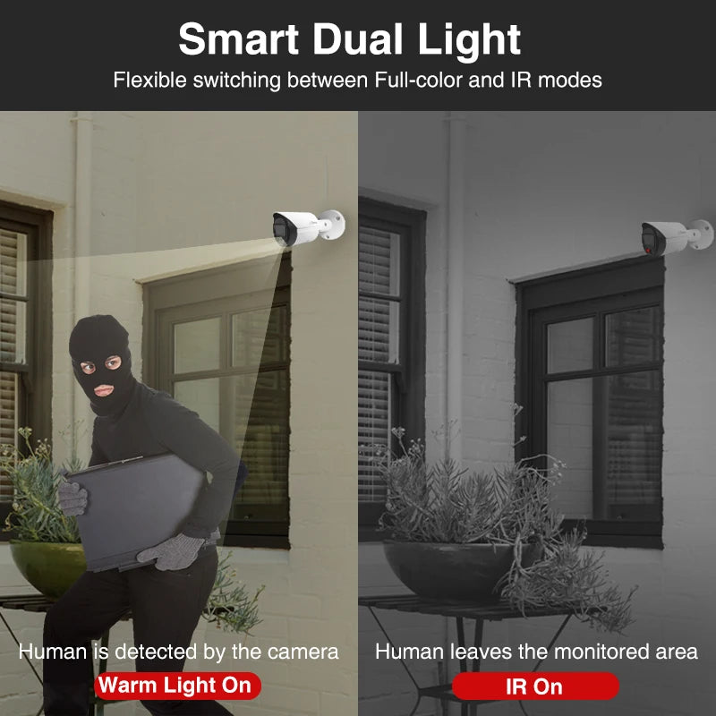 Dahua 4MP Smart Dual Light IP Camera – Outdoor Mini Bullet CCTV