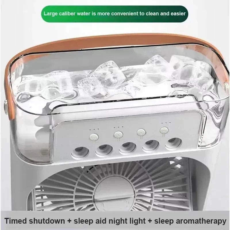 New 3 In 1 Fan AIr Conditioner Household Small Air Cooler - Clickilix