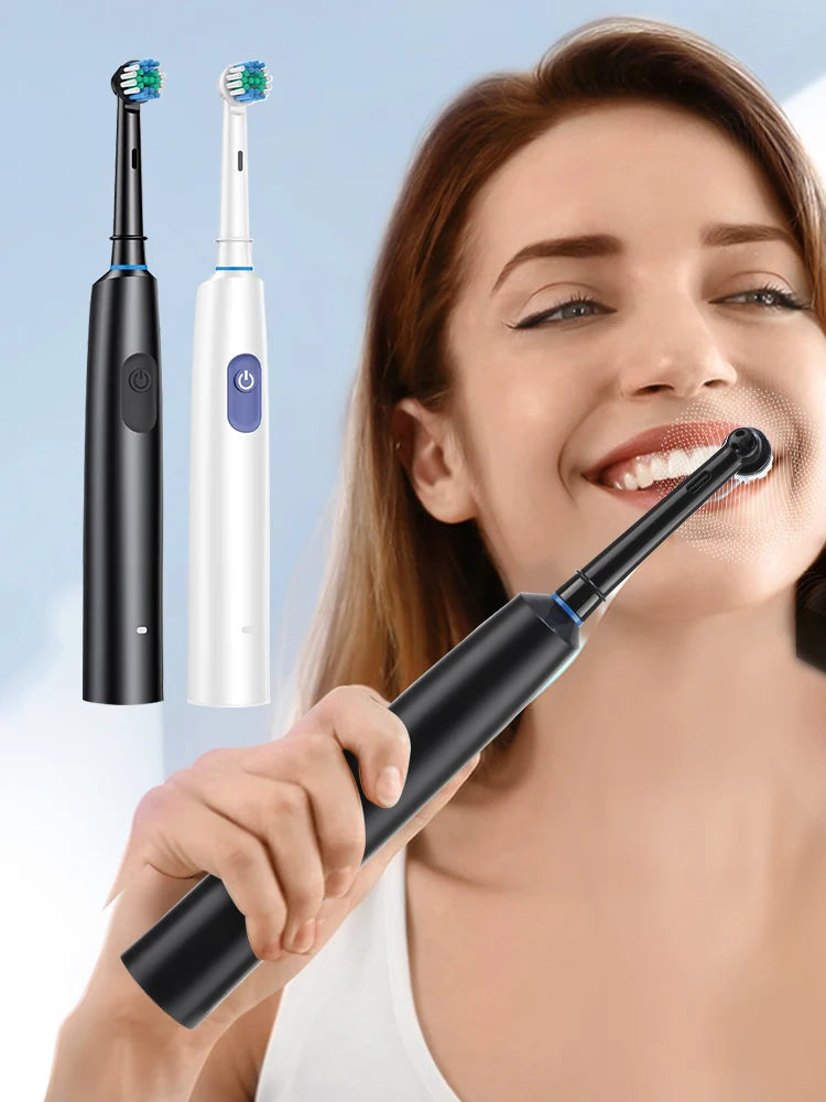 Smart Rotating Electric Toothbrush for Adults