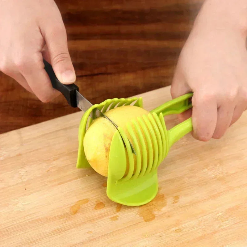 Stainless Steel Fruit & Veggie Slicing Clip