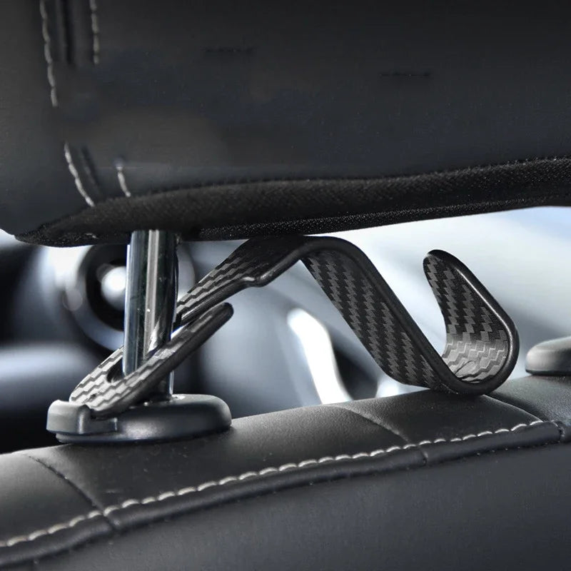 Car Seat Headrest Hooks for Bags & Coats