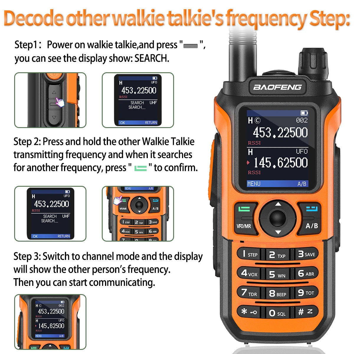 Baofeng UV-21 Pro V2 Waterproof Long-Range Radio