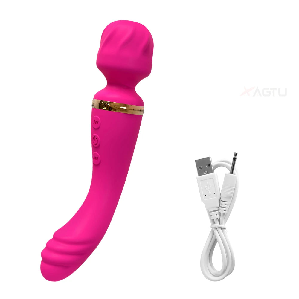 Dual Motor Vibrator USB Clit & G-Spot Toy