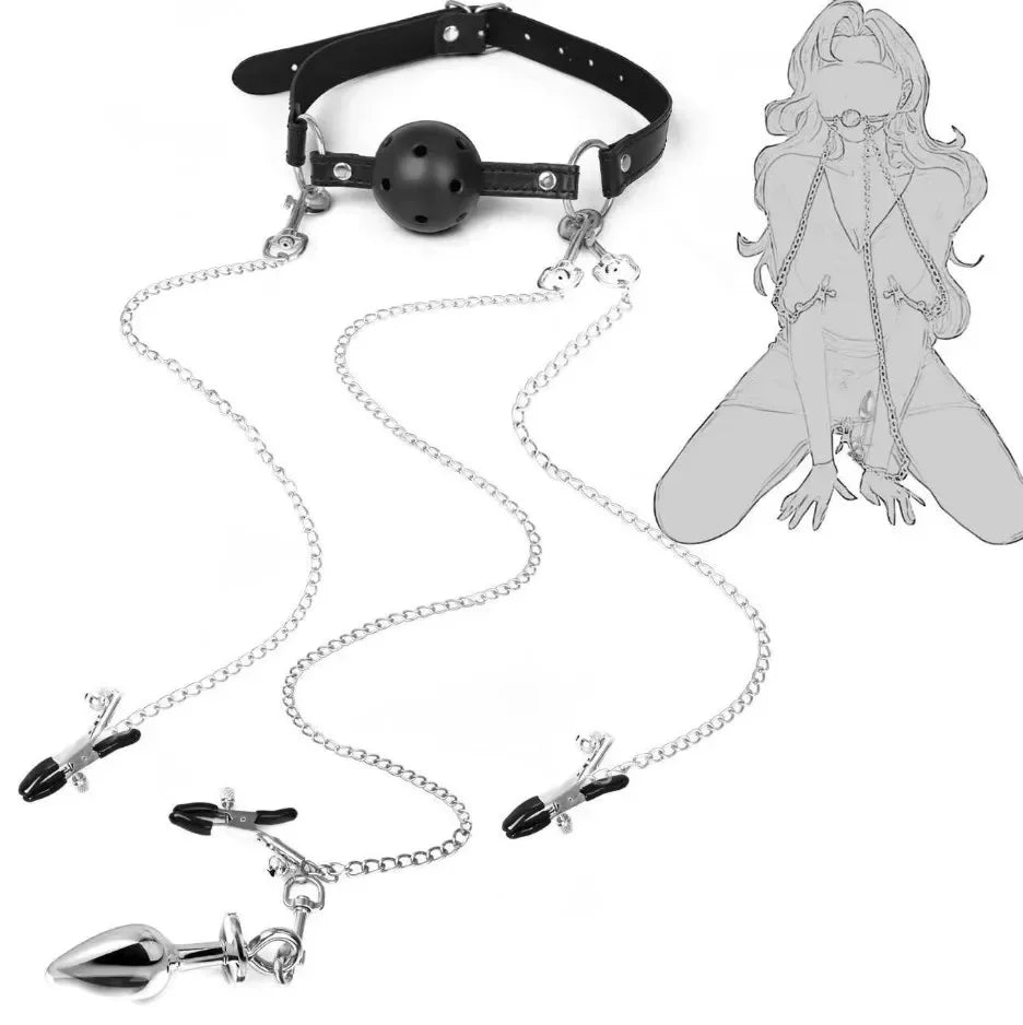 Adjustable BDSM Bondage Kit for Couples