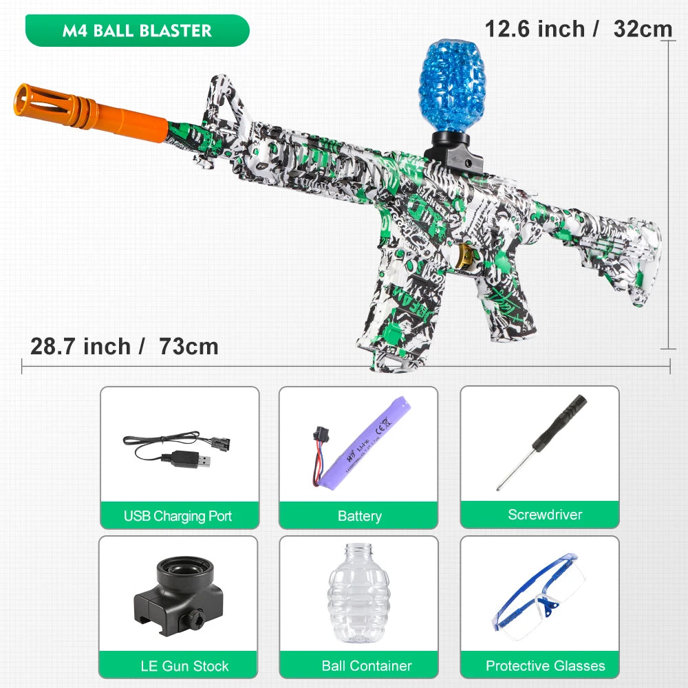 M416 Electric Toy Blaster Gun – Outdoor Fun
