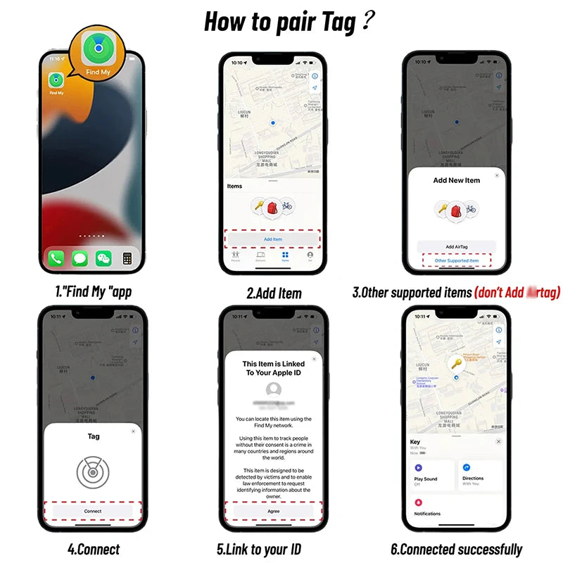 Anti Loss GPS Tracker MINI Black Square Locator For Mobile