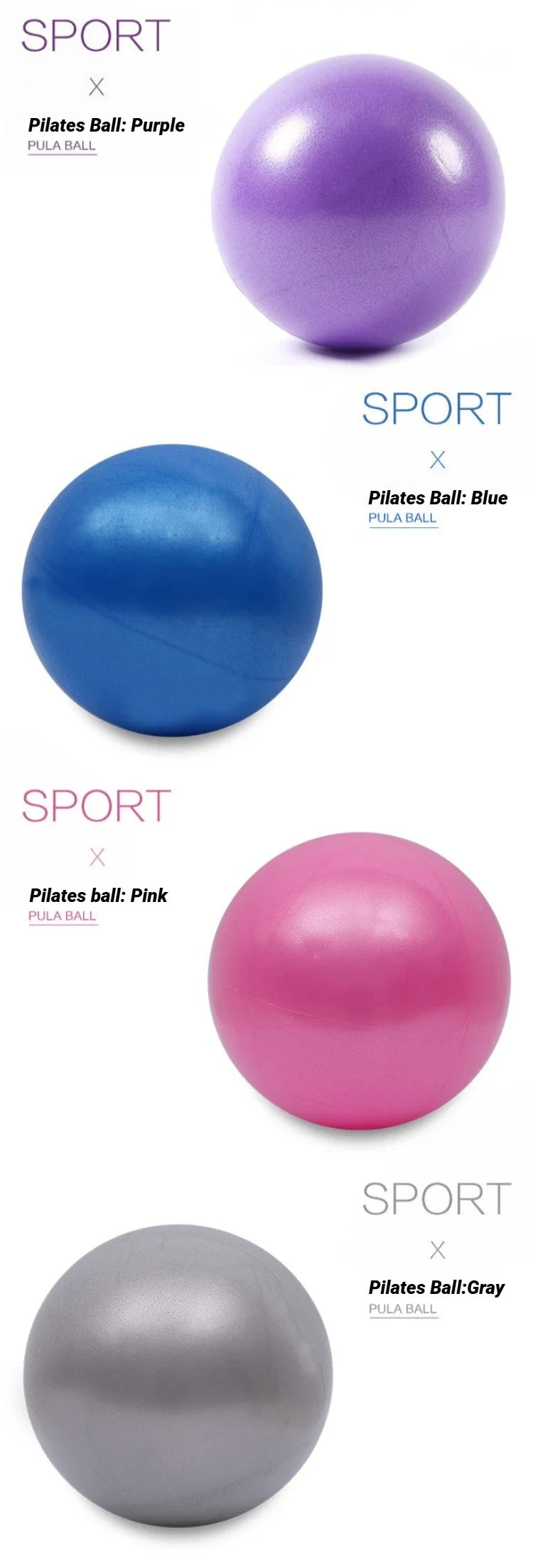 25cm Mini Yoga Pilates Ball for Core Training
