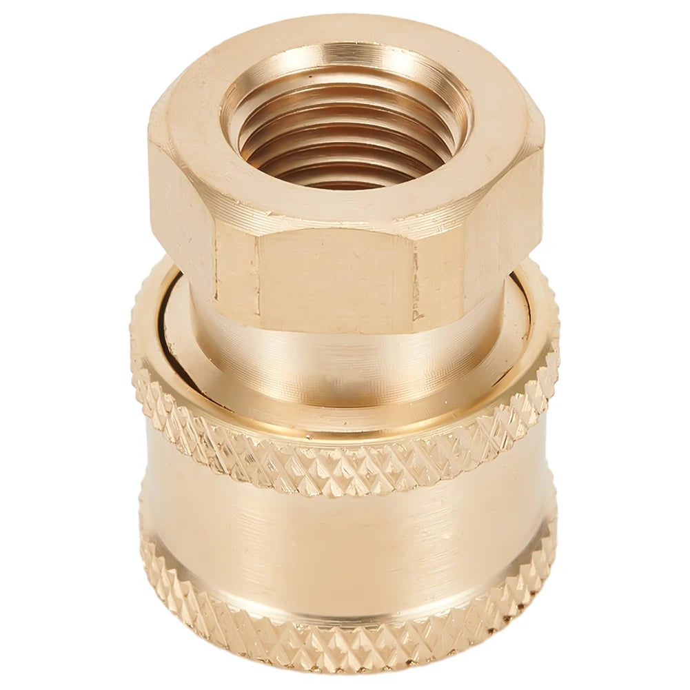 Quick Release Pressure Washer Adapter – Snap, Spray, Done!
