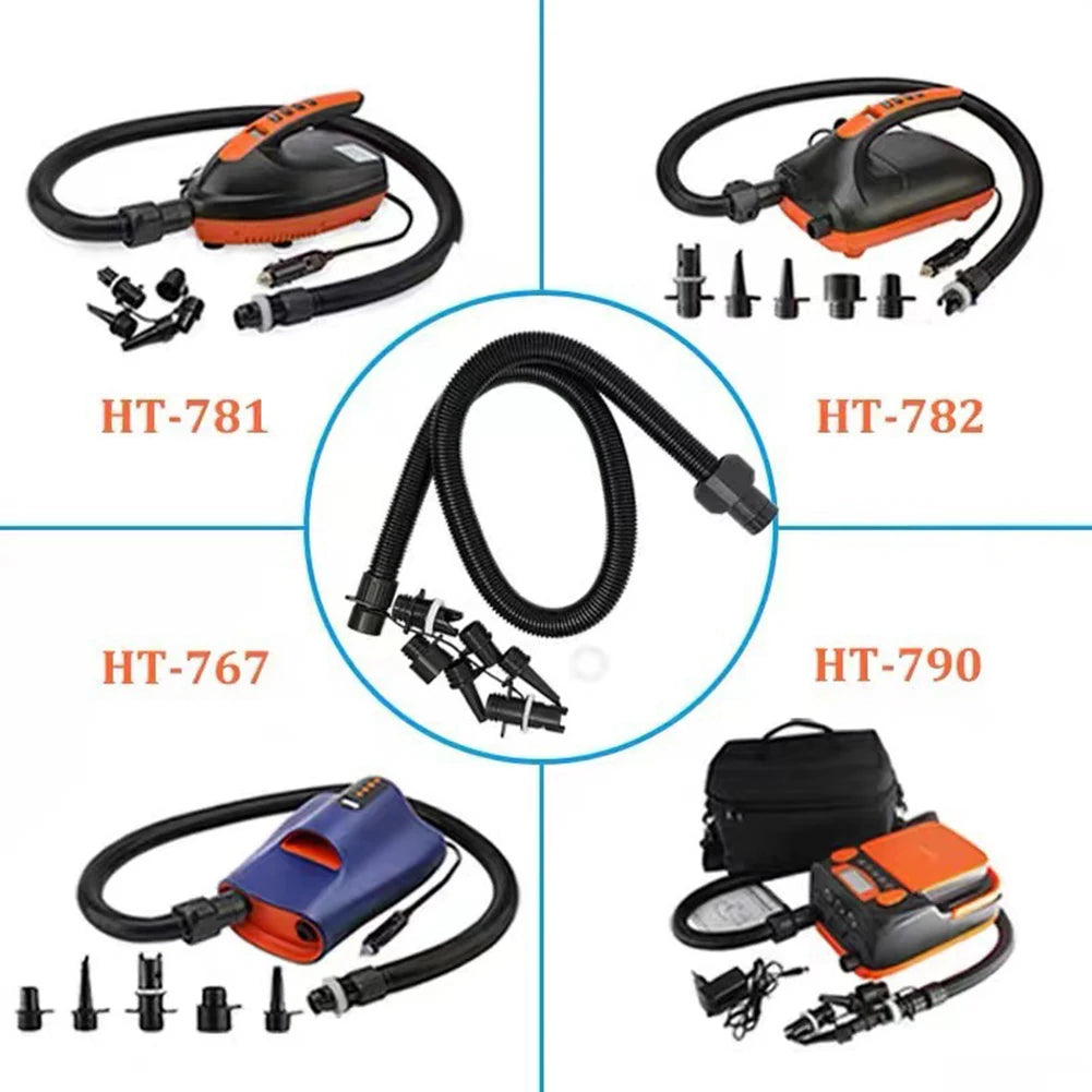 6Pcs Inflatable Pump Hose Nozzle Kit