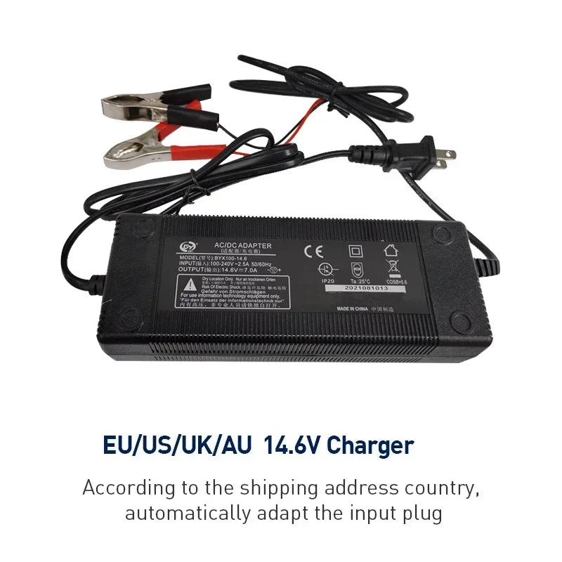 12V 20Ah LiFePO4 Rechargeable Battery Pack
