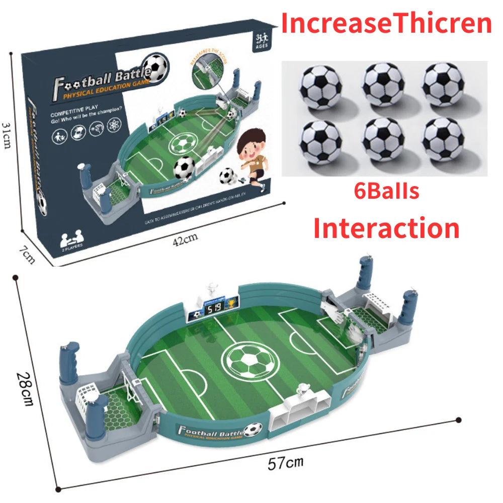 Portable Soccer Table Game for Kids & Family