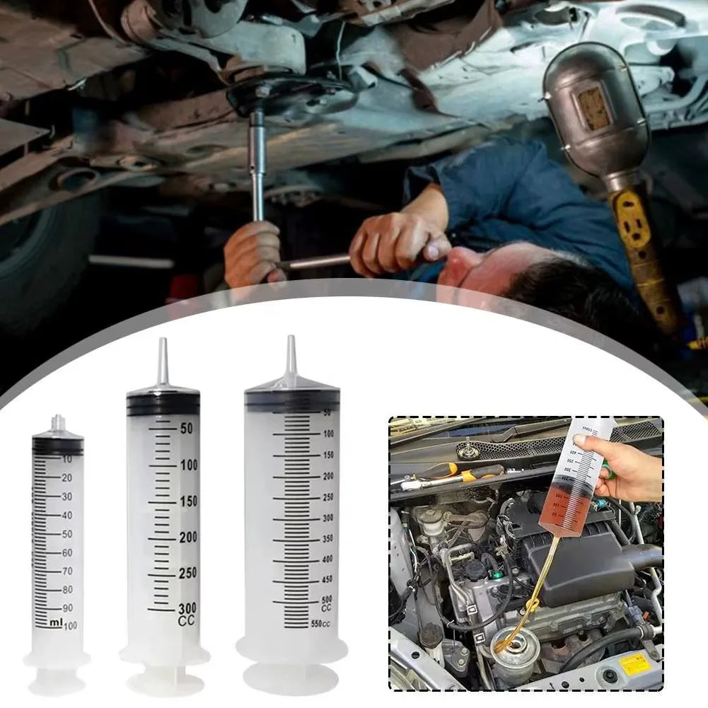 Reusable Car Oil Pump Extractor with Scale