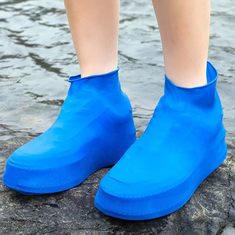 Waterproof Latex Overshoes for Rainy Days