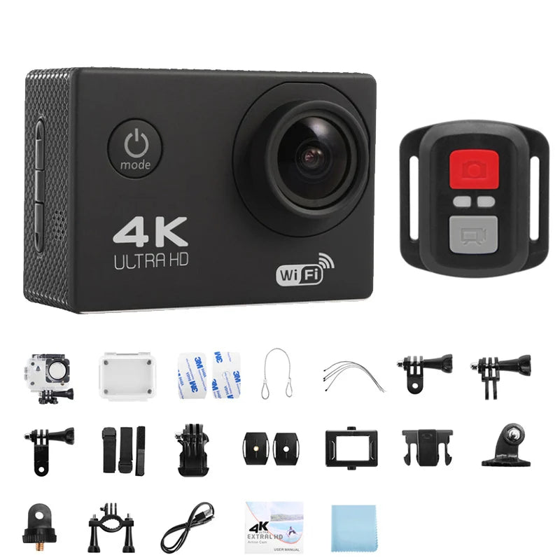Capture epic moments with this Ultra HD 4K Action Camera!