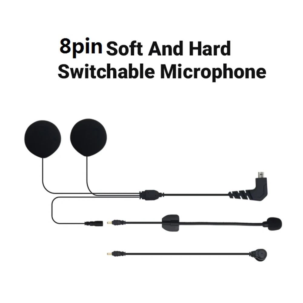 Freedconn Hard Earphone Kit for Helmet Intercoms