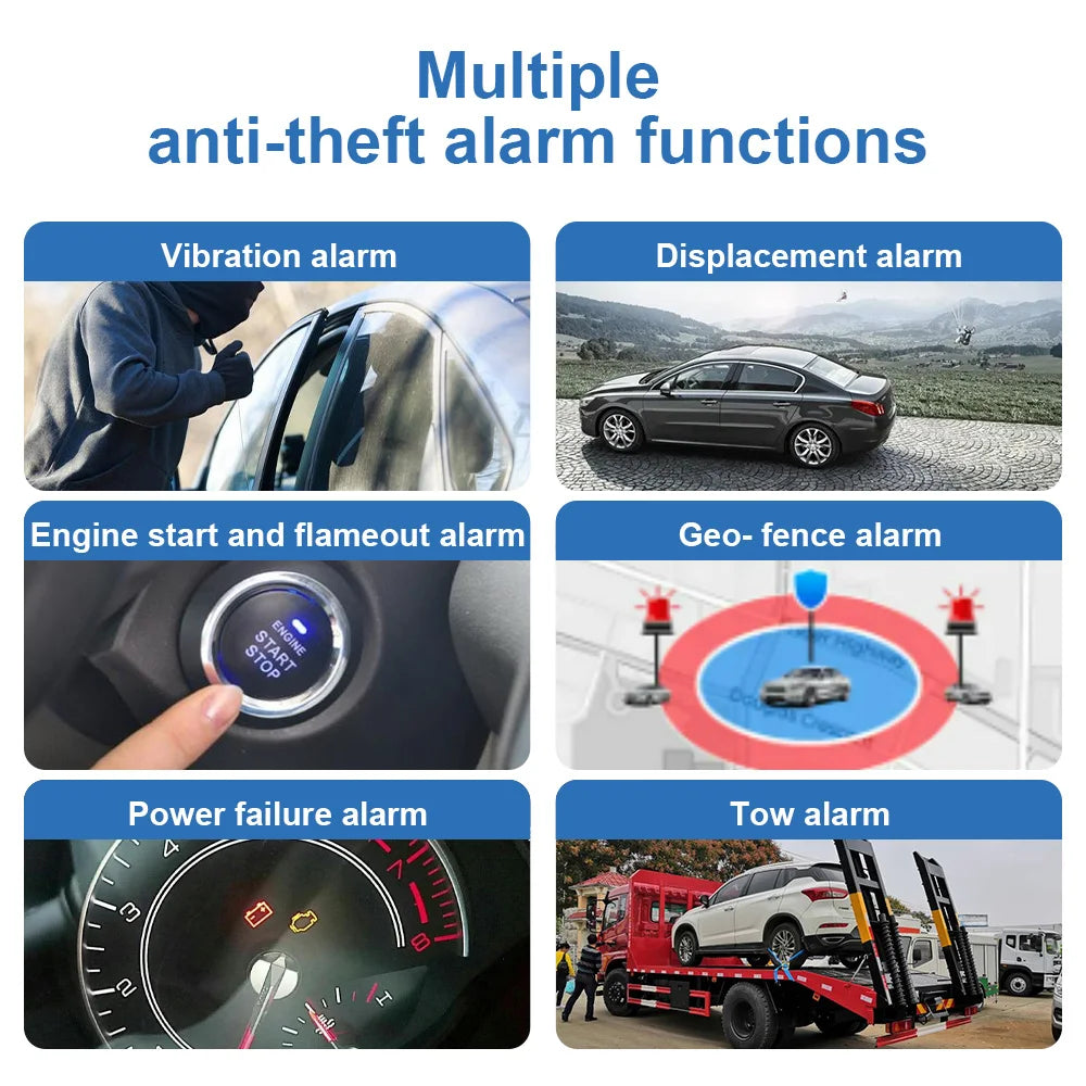 Protect your vehicle with Trackerking 4G J16 Mini GPS Tracker!