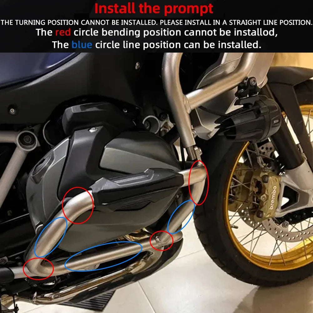 25MM Engine Guard Crash Bar for QJMOTO Bikes