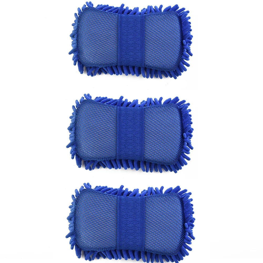 Microfiber Car Wash Sponge Cleaning Pad