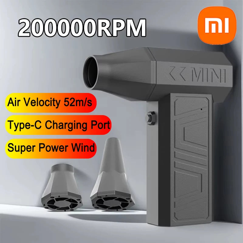 Xiaomi Turbo Jet Blower – 200,000RPM of Pure Cleaning Power!