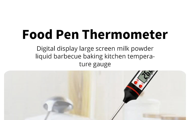 Kitchen Digital Probe Thermometer – Cook to Perfection Every Time!