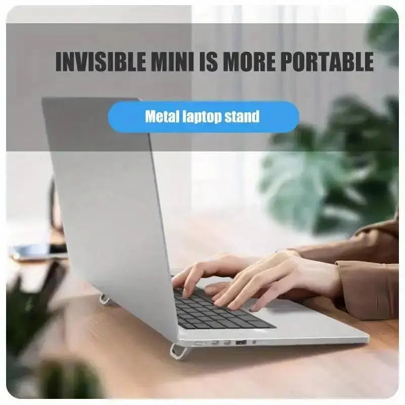 2-Pack Aluminum Laptop Stands – Ergonomic & Portable