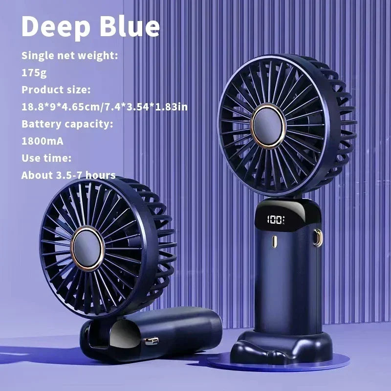 Portable Neck Air Conditioner Mini USB Fan