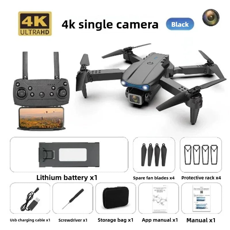 Drone With Camera 4k E99 Pro K3 Obstacle Avoidance